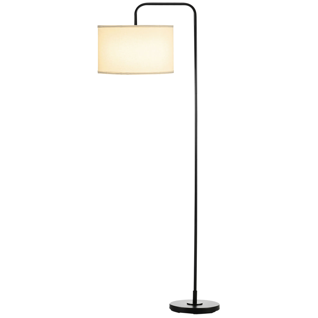 Lampadaire Métal Moderne — Noir