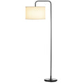 Lampadaire Métal Moderne — Noir