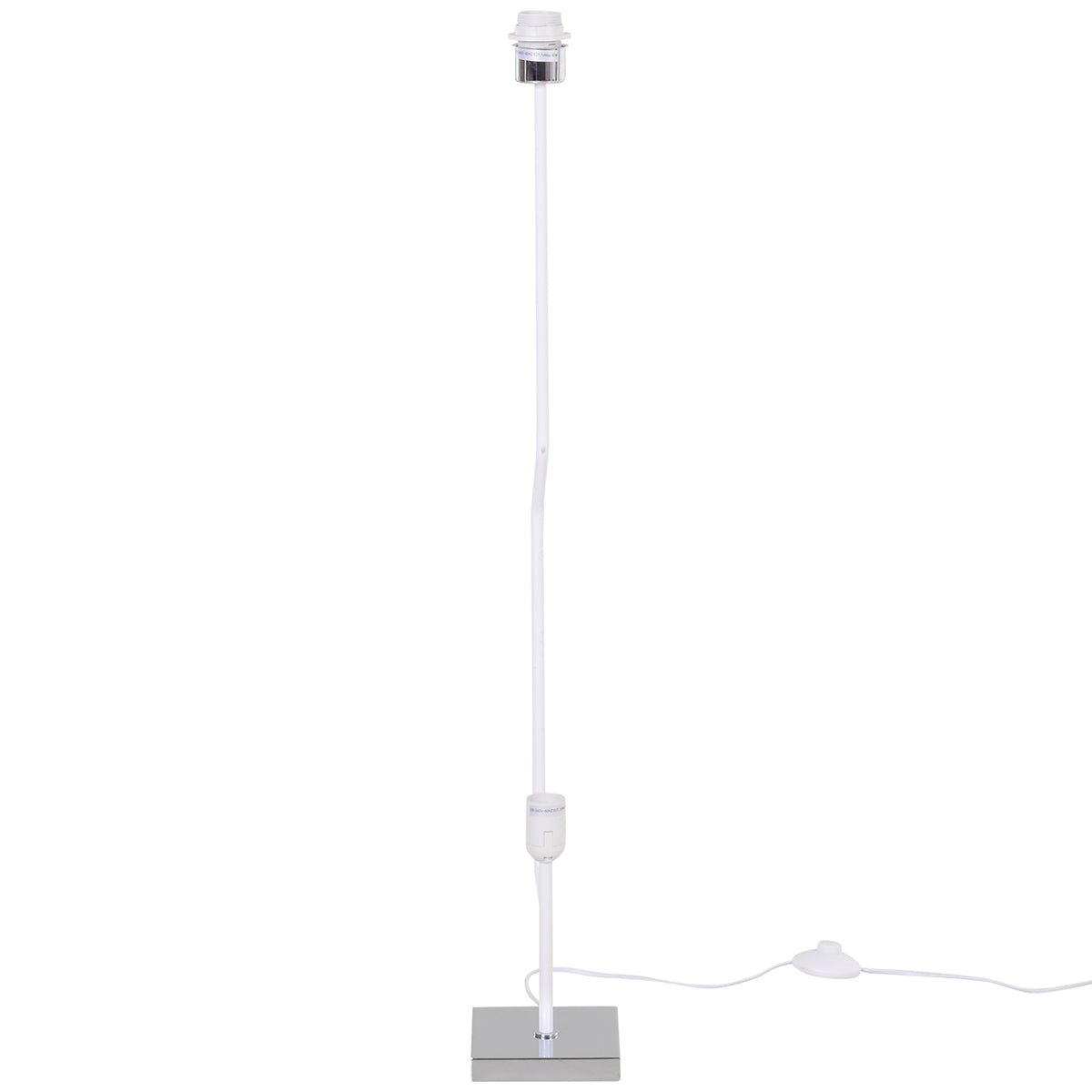 Lampadaire Moderne Acier — Blanc