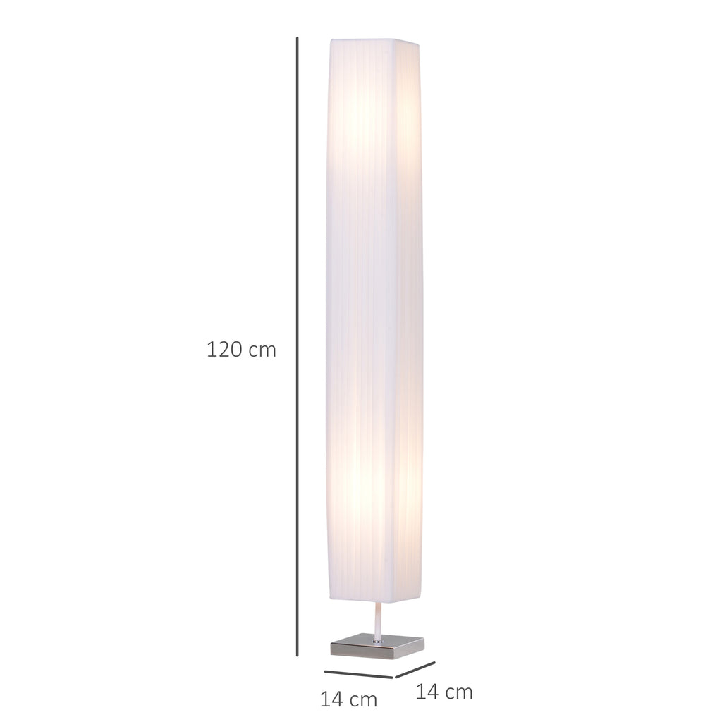 Lampadaire Moderne Acier — Blanc