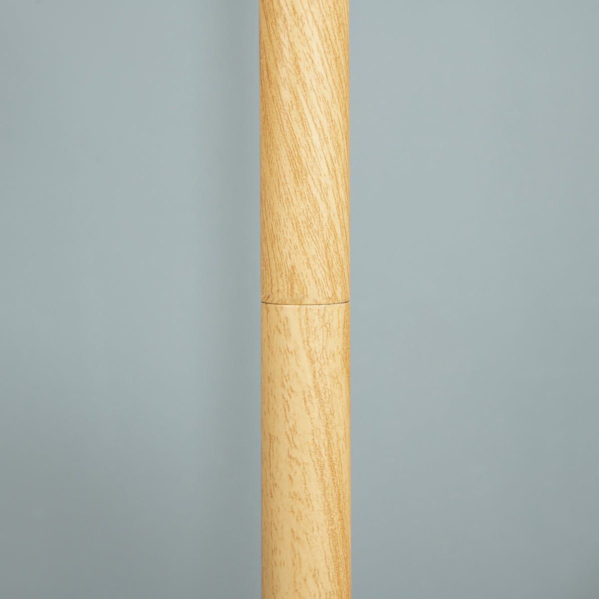 Lampadaire Circulaire — Bois Naturel Clair