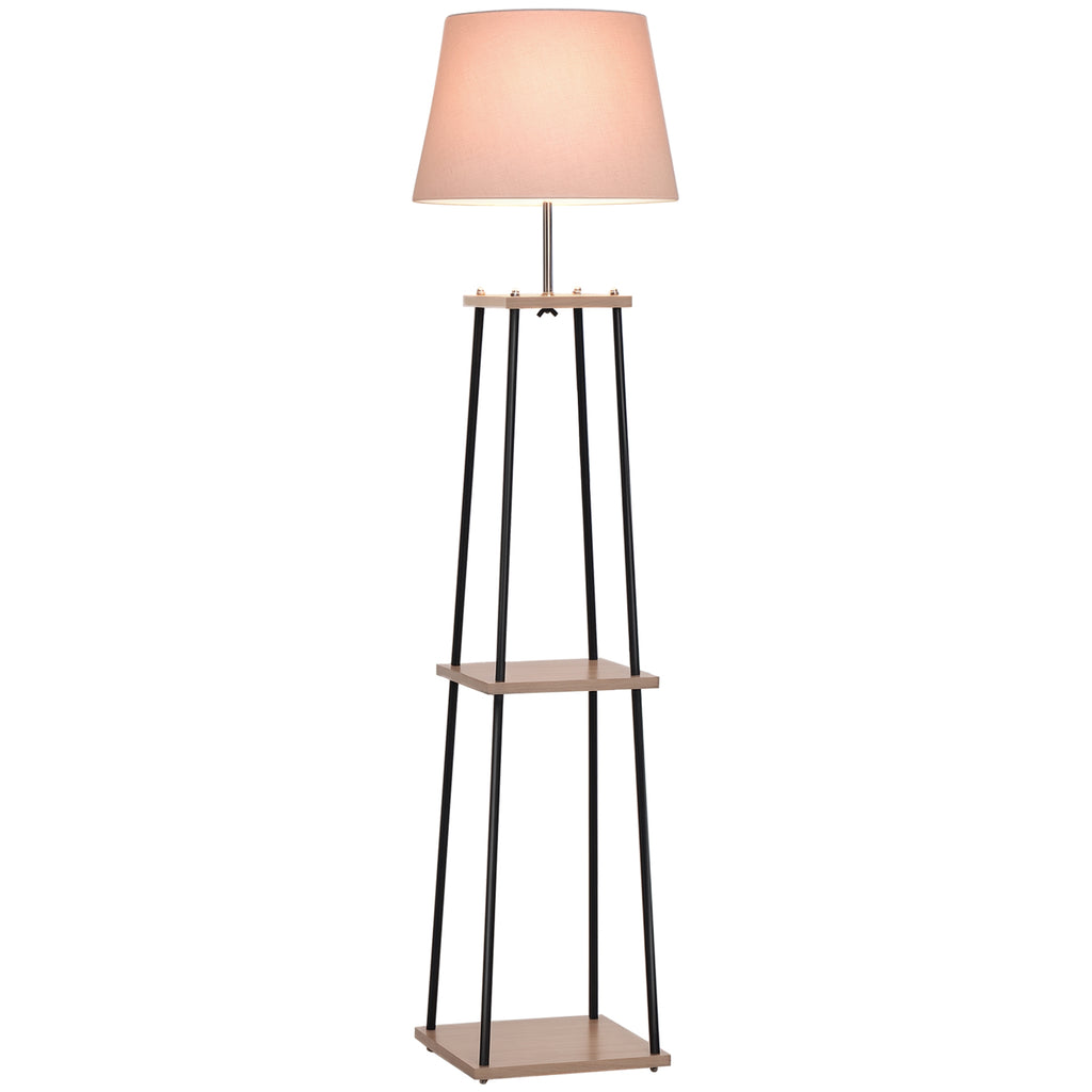 Lampadaire Design Contemporain — Bois & Lin