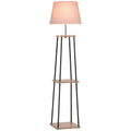 Lampadaire Design Contemporain — Bois & Lin