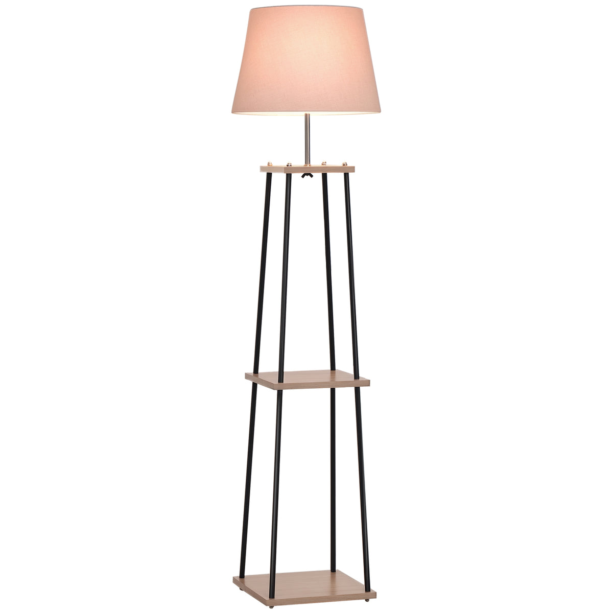 Lampadaire Design Contemporain — Bois & Lin
