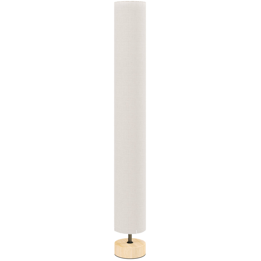 Lampadaire Abat-Jour Lin — Beige