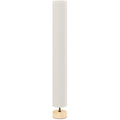 Lampadaire Abat-Jour Lin — Beige