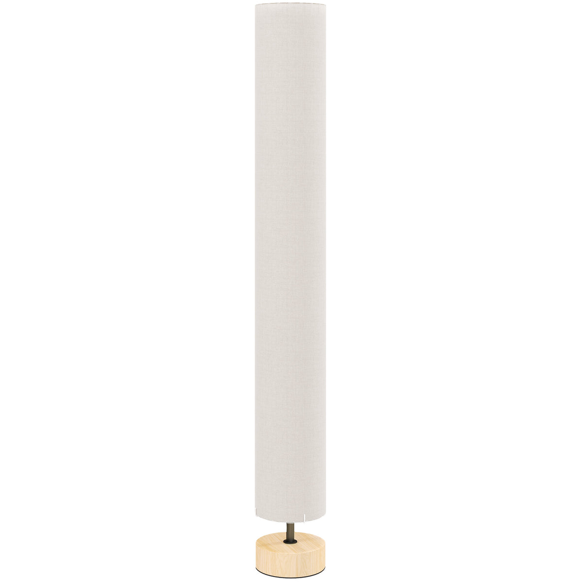 Lampadaire Abat-Jour Lin — Beige